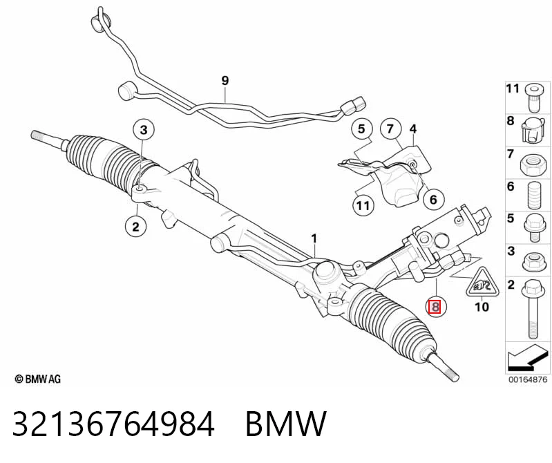 32136764984 BMW Розподільник рульового управління