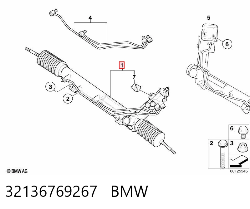 32136769267 BMW Насос гідропідсилювача