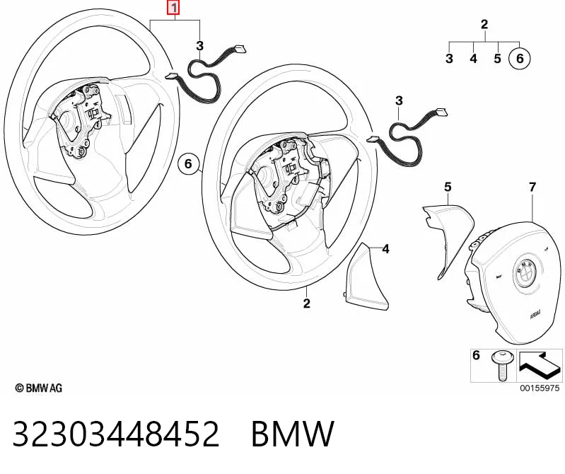 Рульове колесо BMW X3 E83
