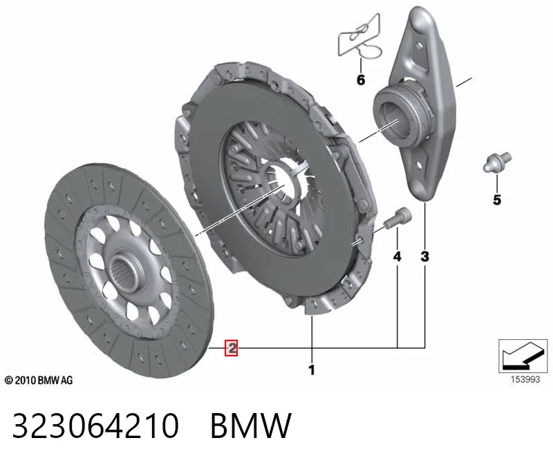 Зчеплення BMW 1 хетчбек (E81) (2006 - 2012) ціна, від 43.37 USD