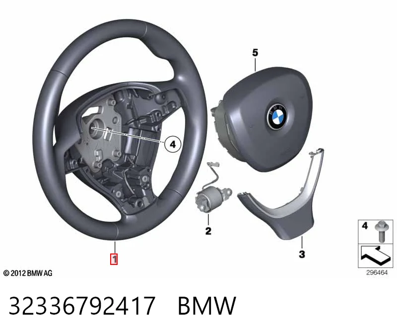  Кермо BMW 7 
