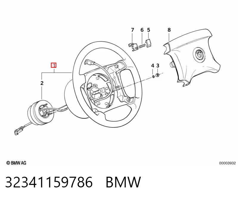 Рульове колесо на BMW 5  E34