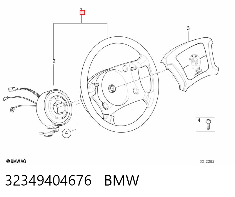 Рульове колесо на BMW 5  E39