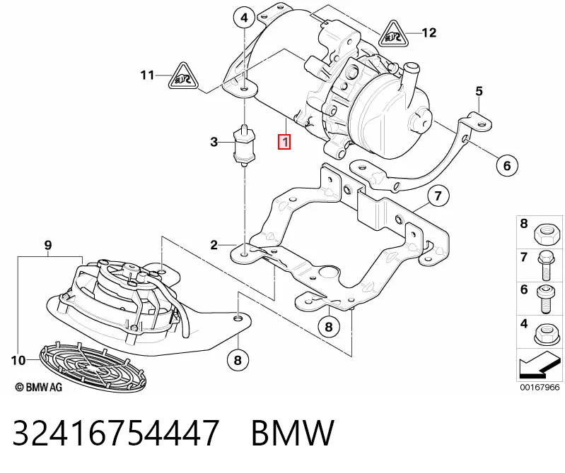 Насос ГУР 7625477132 ZF Parts