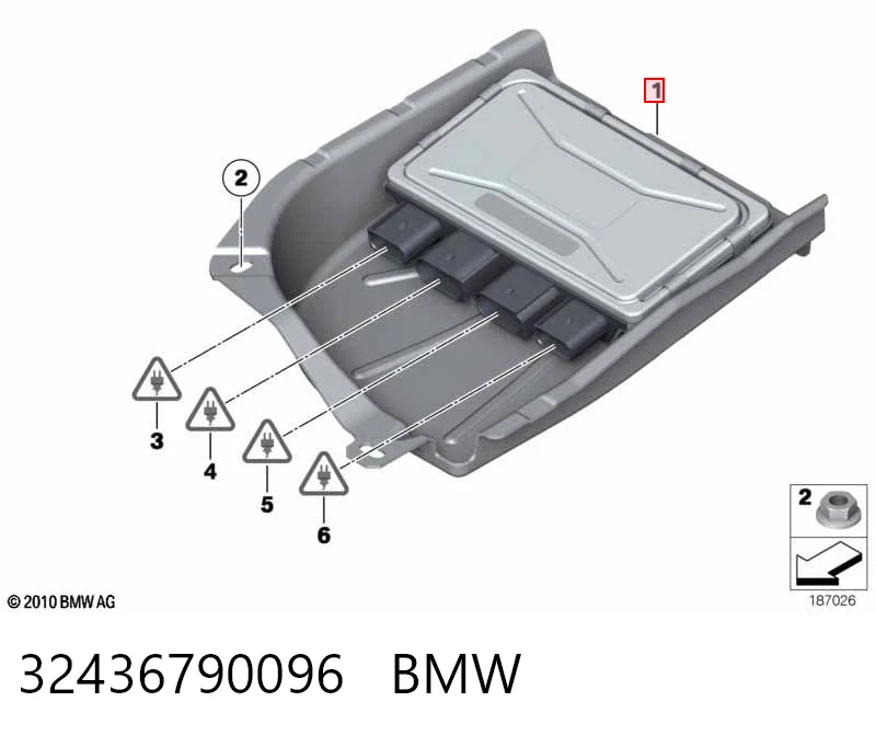 6793364 BMW Модуль управління (ЕБУ) рульового колеса