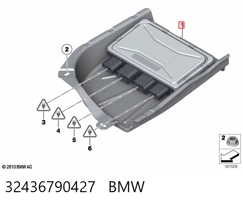Модуль керування (ЕБУ) кермового колеса BMW 6793364 ціна, від 171.03 USD