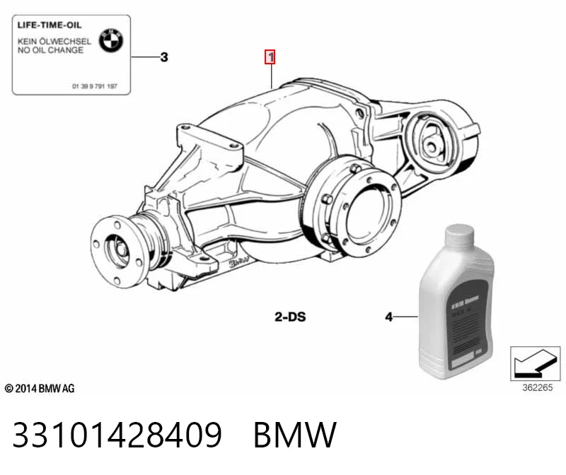 Купити Задній редуктор BMW 3  E36