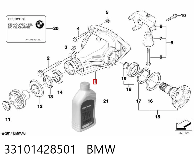 33101428501 BMW