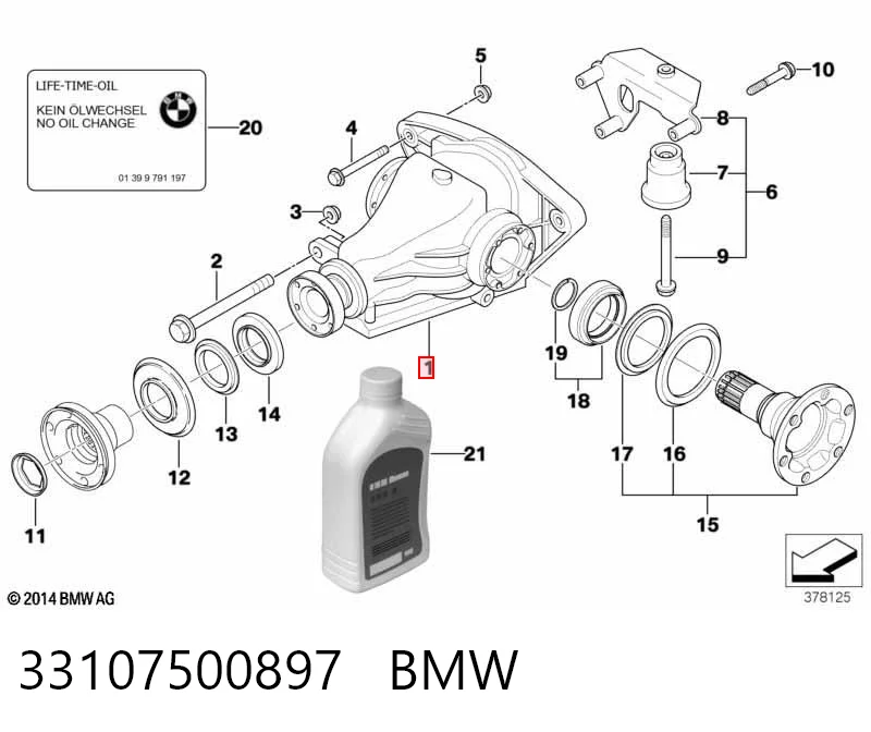 33107500897 BMW
