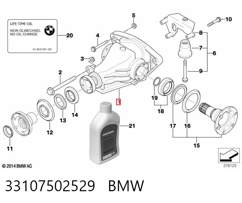 33107502529 BMW