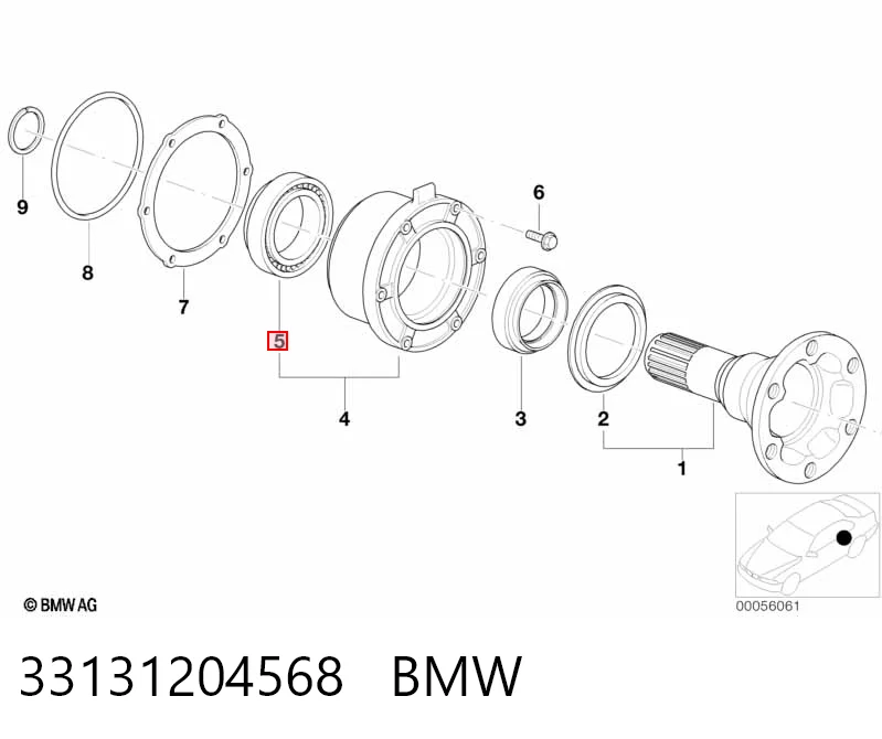 Підшипник КПП LM50334910 SNR