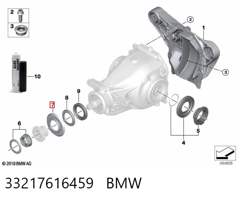 33217616459 BMW 