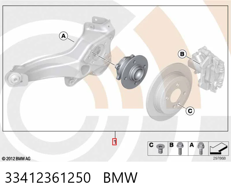33412361250 BMW 