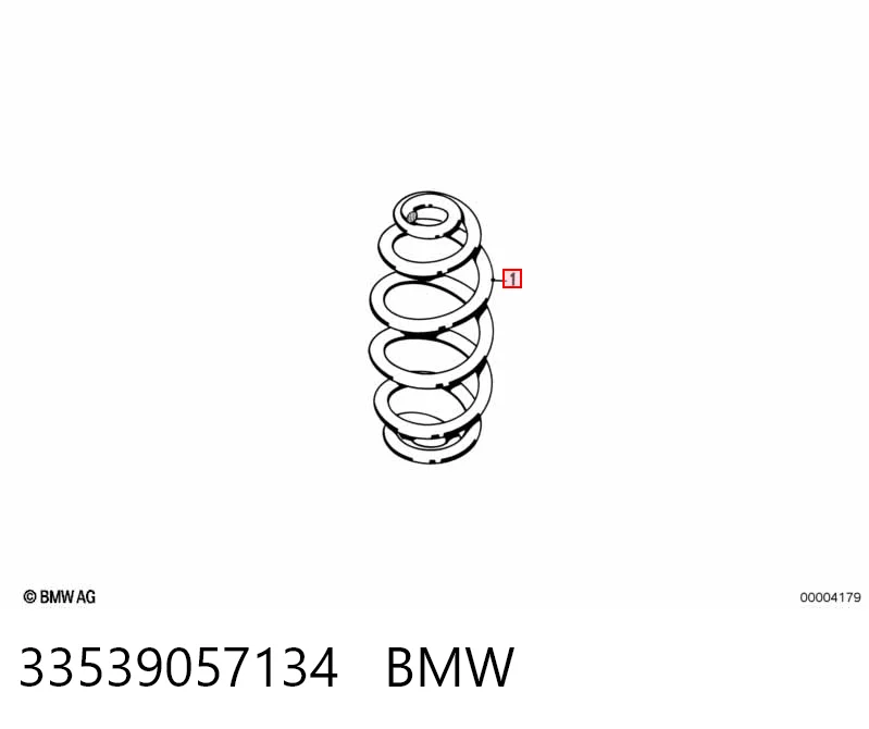  Задні пружини BMW 3 