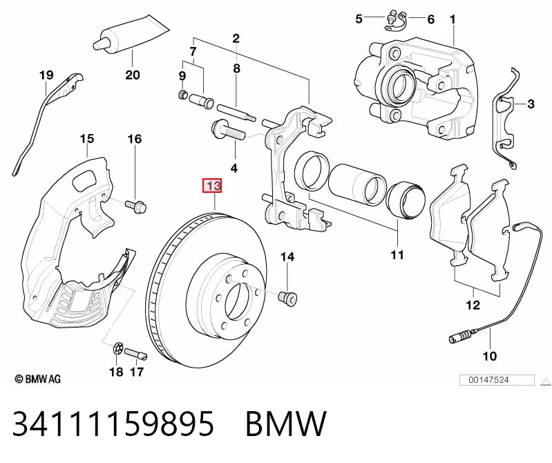 34111159895 BMW