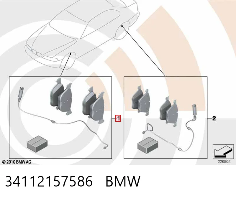 34112157586 BMW