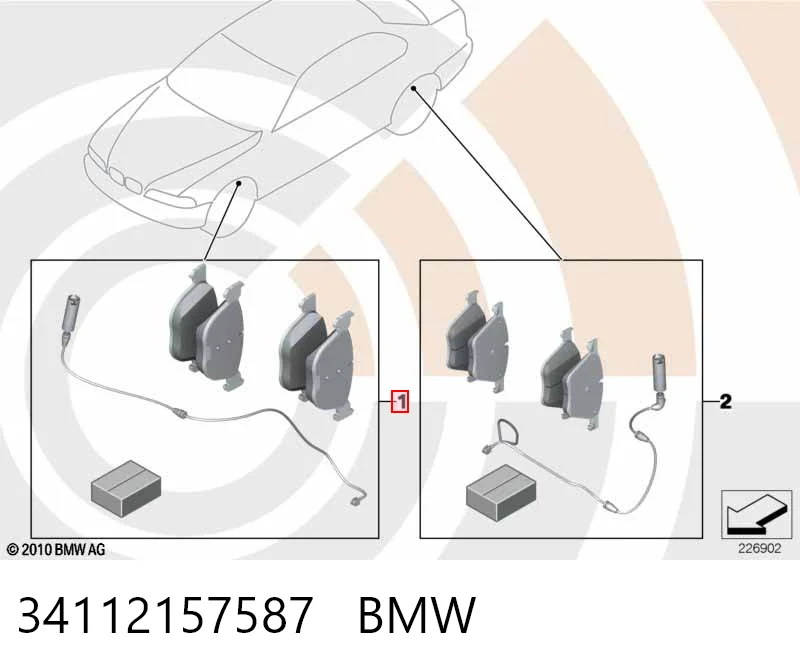 34112157587 BMW