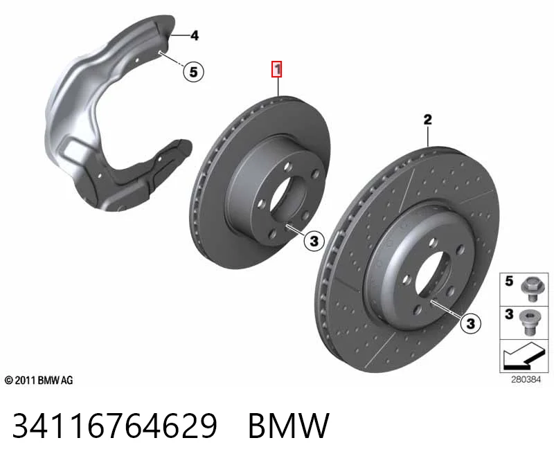 34116764629 BMW
