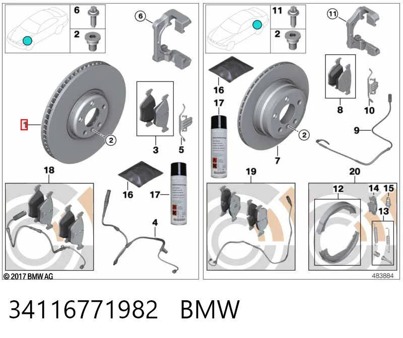 34116771982 BMW
