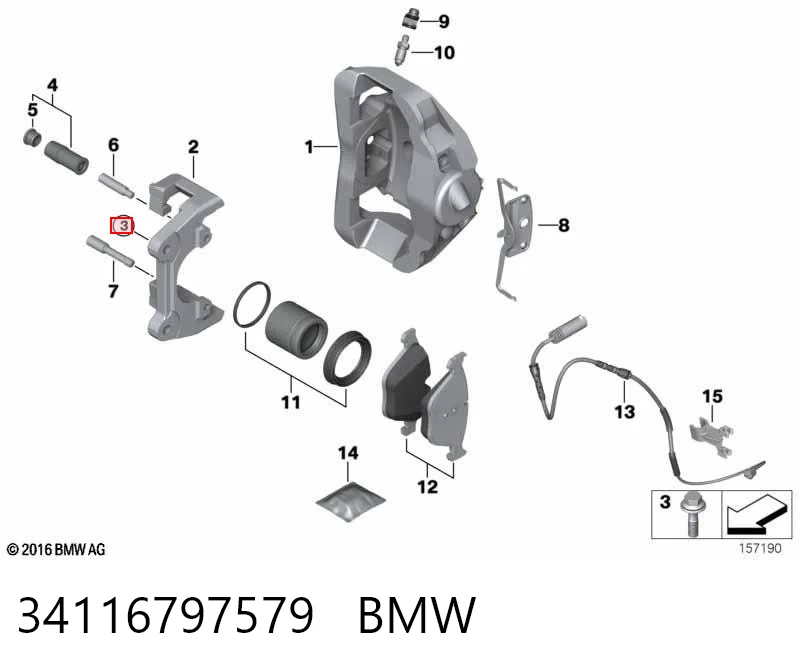 34116797579 BMW 