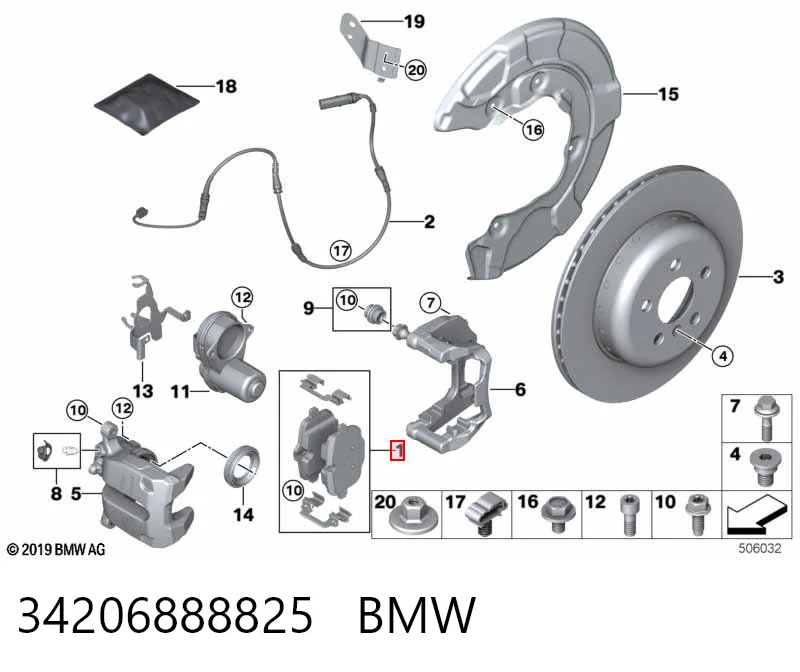 34206888825 BMW