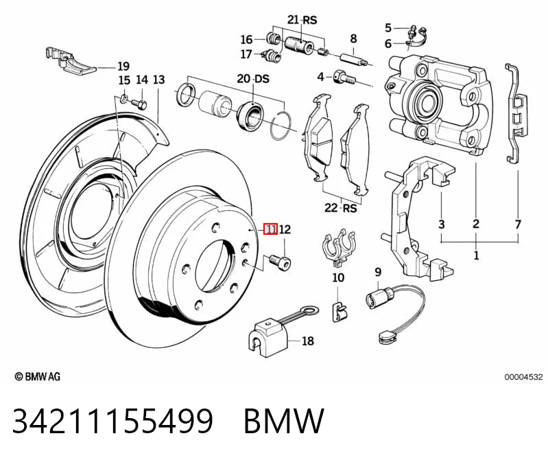 34211155499 BMW
