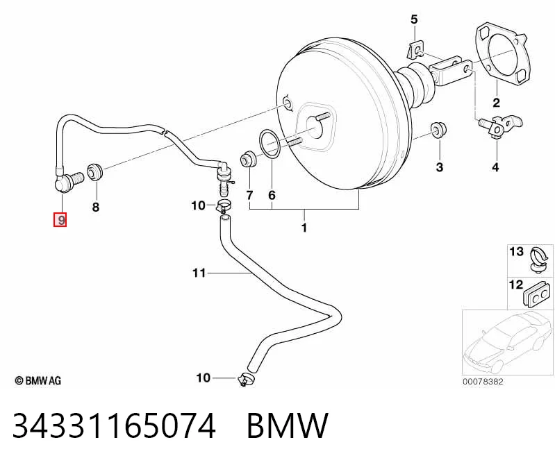 34331165074 BMW