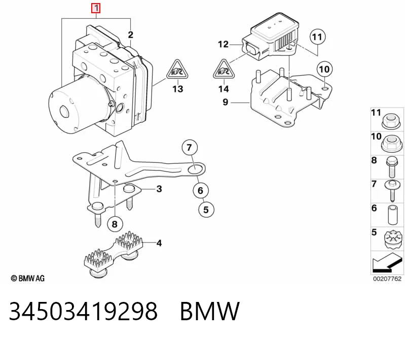 Купити Блок АБС BMW X3  E83