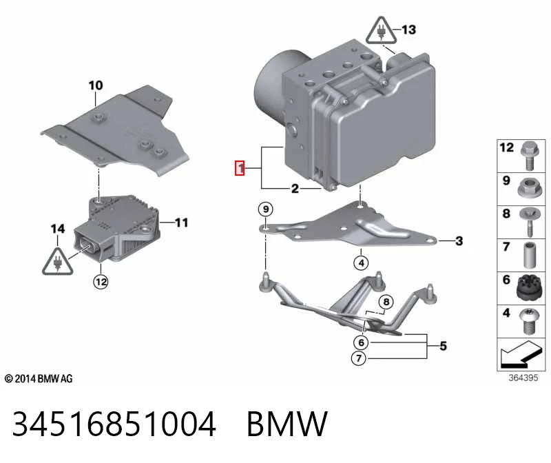 Купити Блок АБС BMW X1  E84