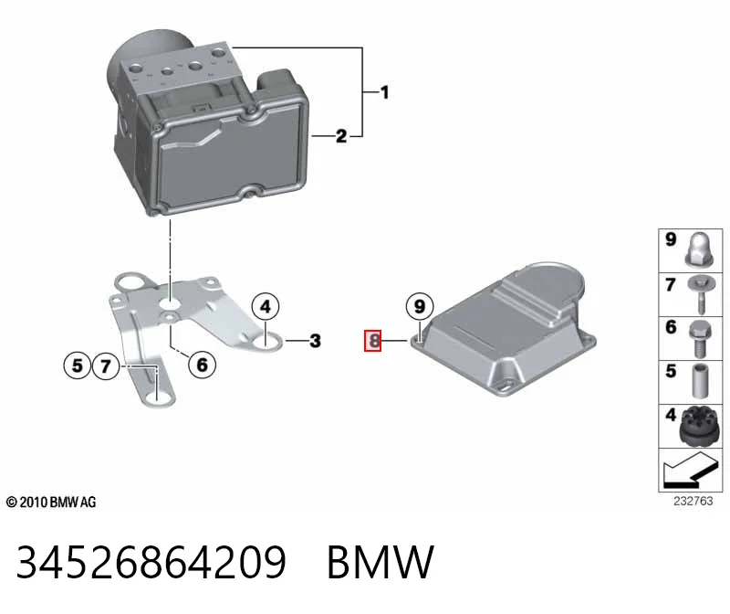 Купити 6865299 BMW Модуль-процесор керування подушки безпеки