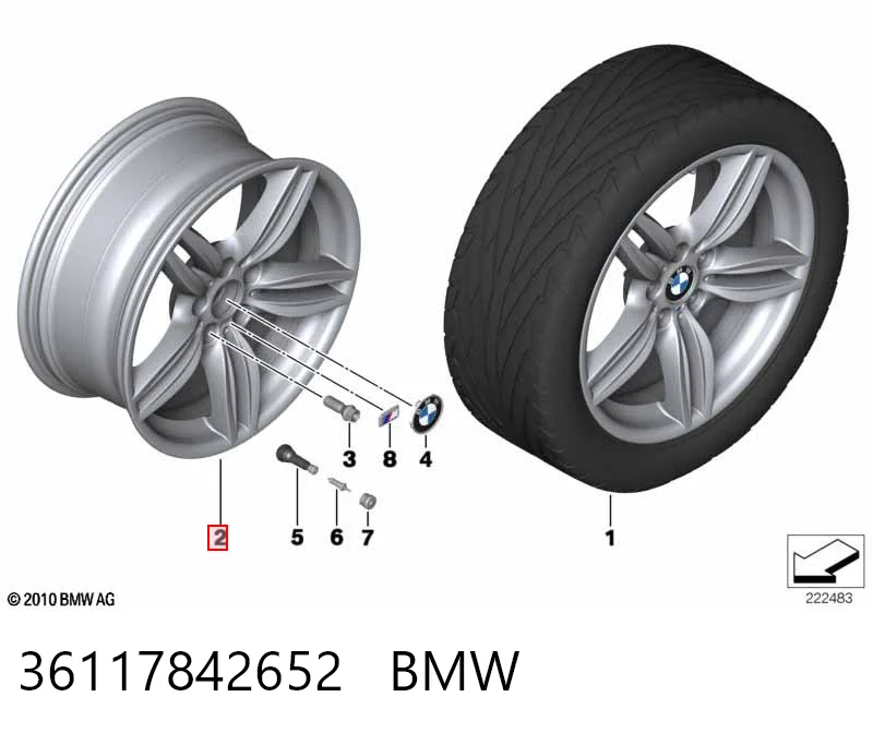 36117842652 BMW 