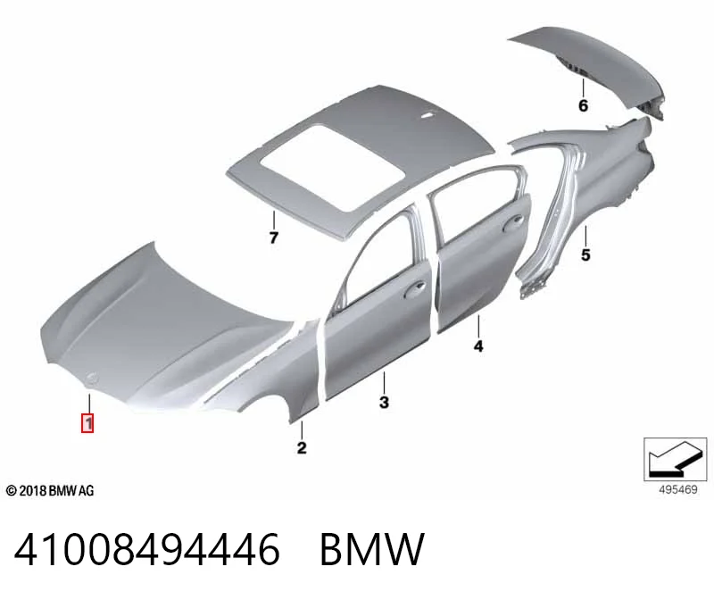 Капот Signeda 41008494446 ціна, від 15971.88 UAH
