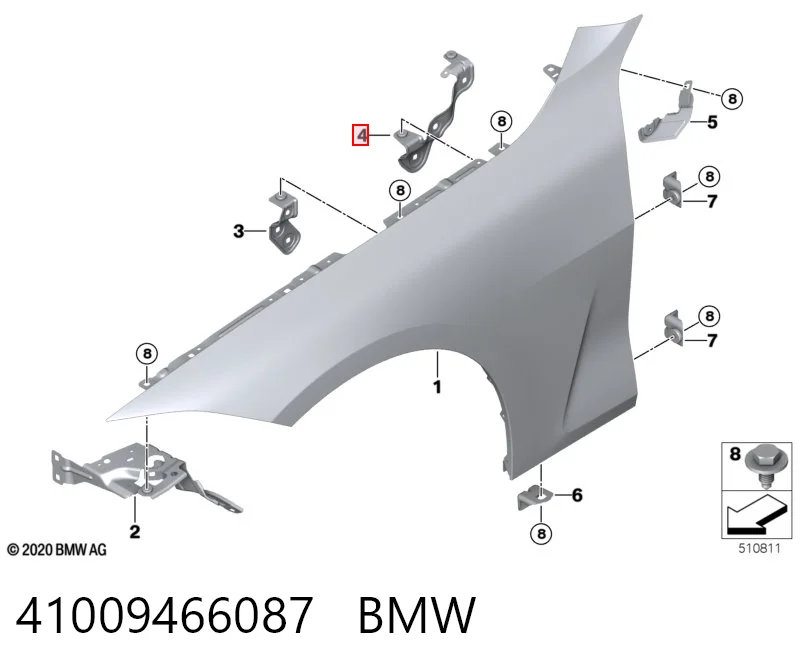 41009466087 BMW 