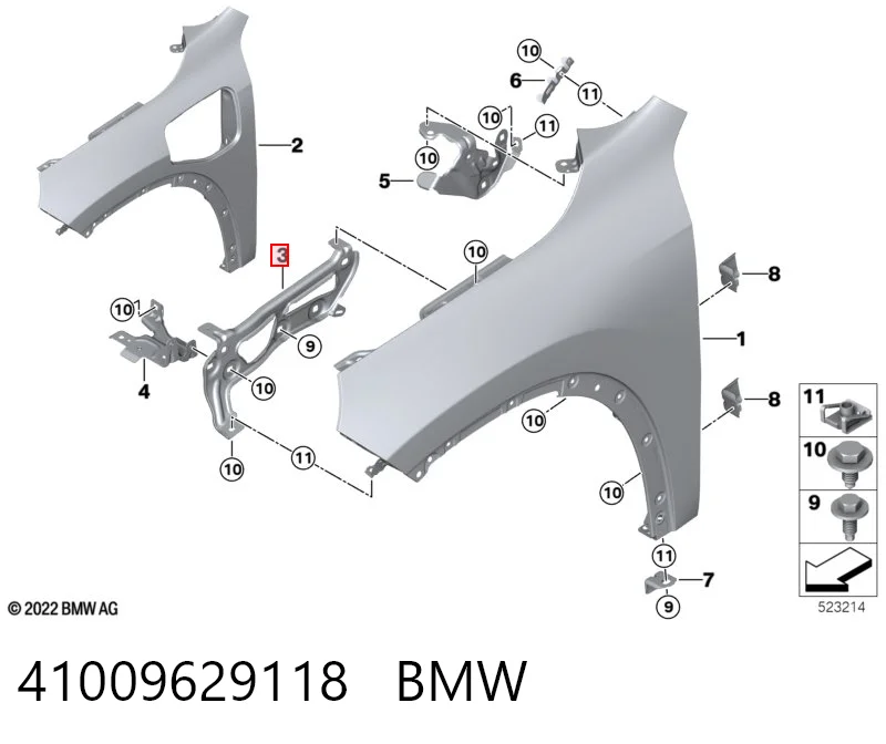 41009629118 BMW 