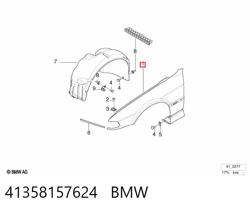 Крила на BMW 7  E38
