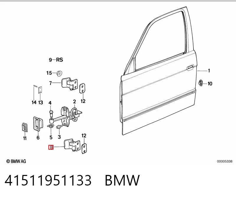 41511951133 BMW