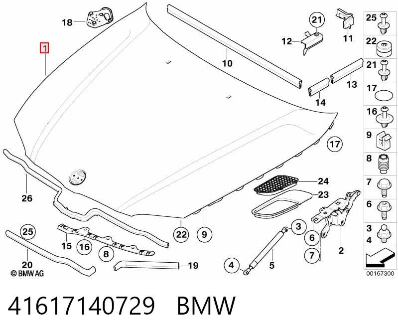 Купити BM20019A TYG Капот