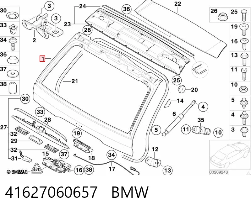 Треті двері на BMW X5  E53