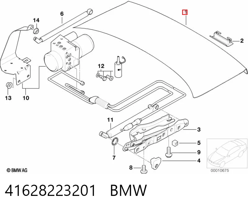 Кришка багажника BMW 7 седан (E38) (1994 - 2001) ціна, від 41.81 USD