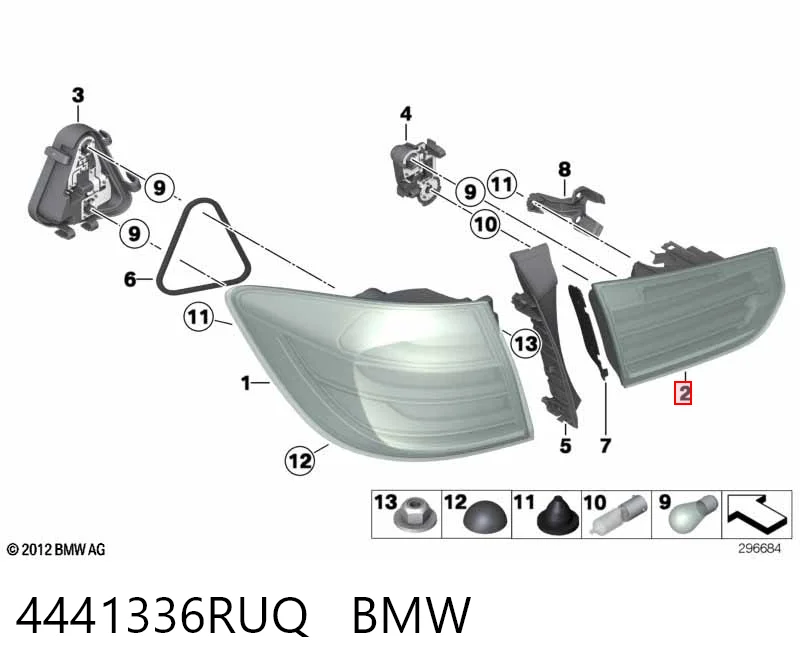 Стоп задній Polcar 20D1873E ціна, від 27.65 USD
