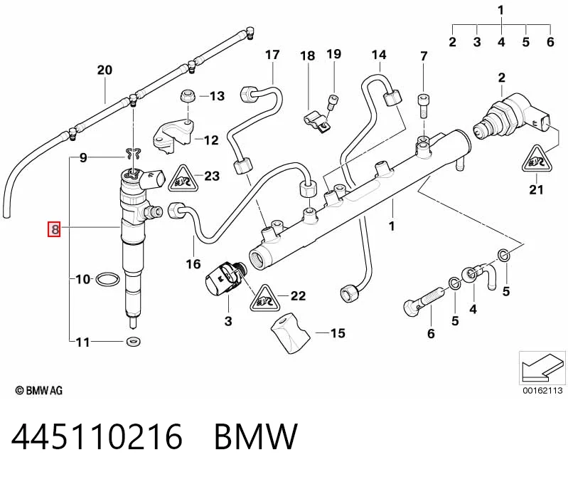 Форсунка паливна VAG 13537790093 ціна, від 63.33 USD