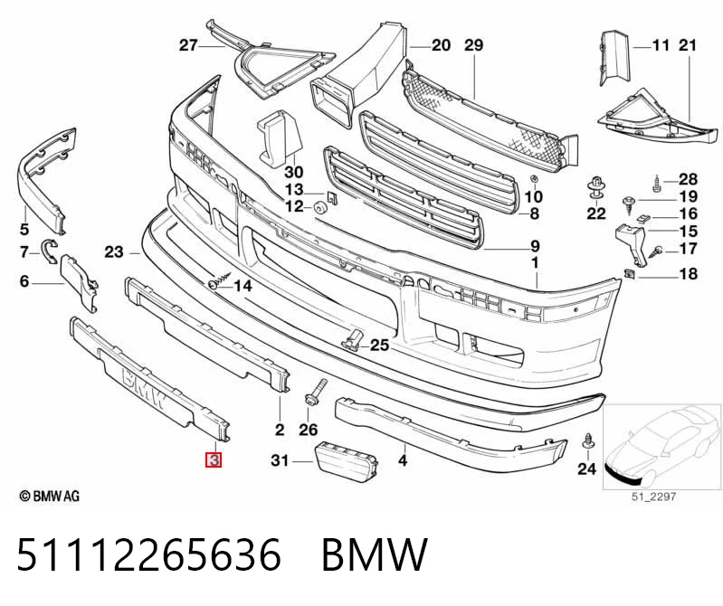 51112265636 BMW 