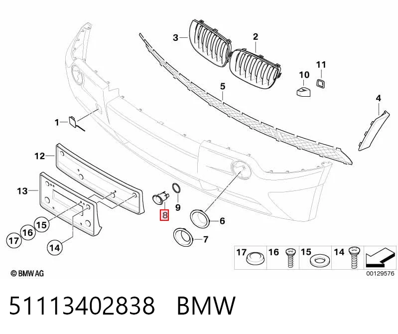 51113402838 BMW