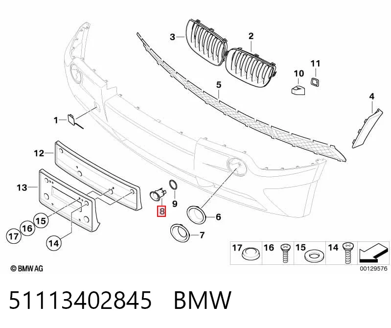 51113402845 BMW