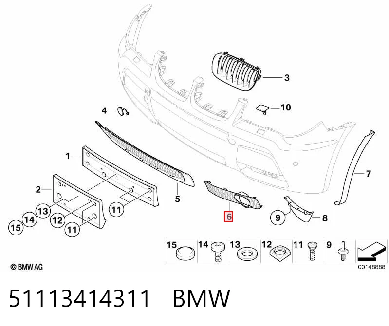 51113414311 BMW