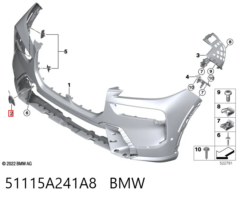 51115A241A8 BMW 