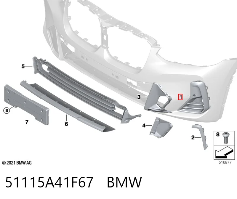 51115A41F67 BMW 