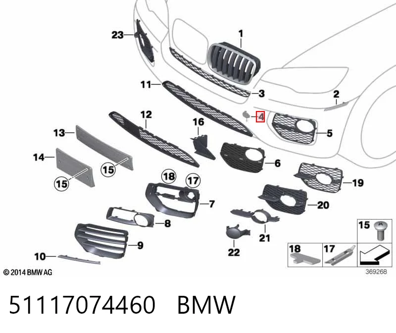 51117074460 BMW 