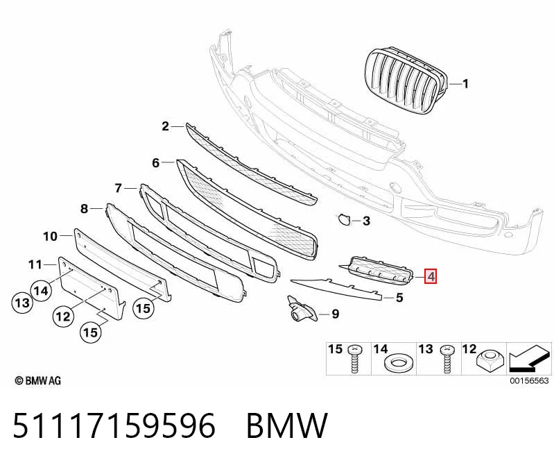 51117159596 BMW 