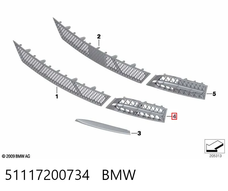 51117200734 BMW 